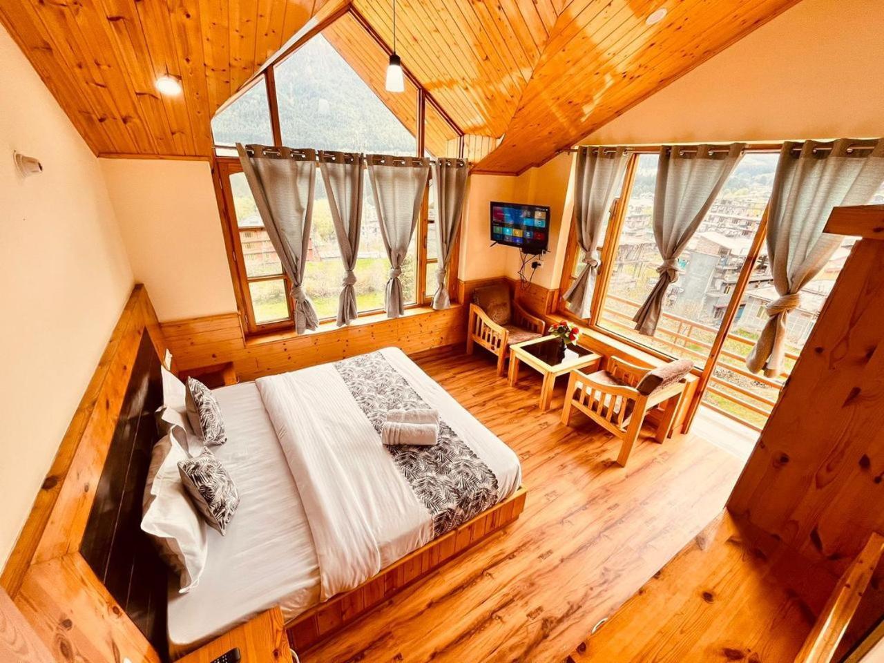 Отель The Rohtang Chalet Манали Экстерьер фото